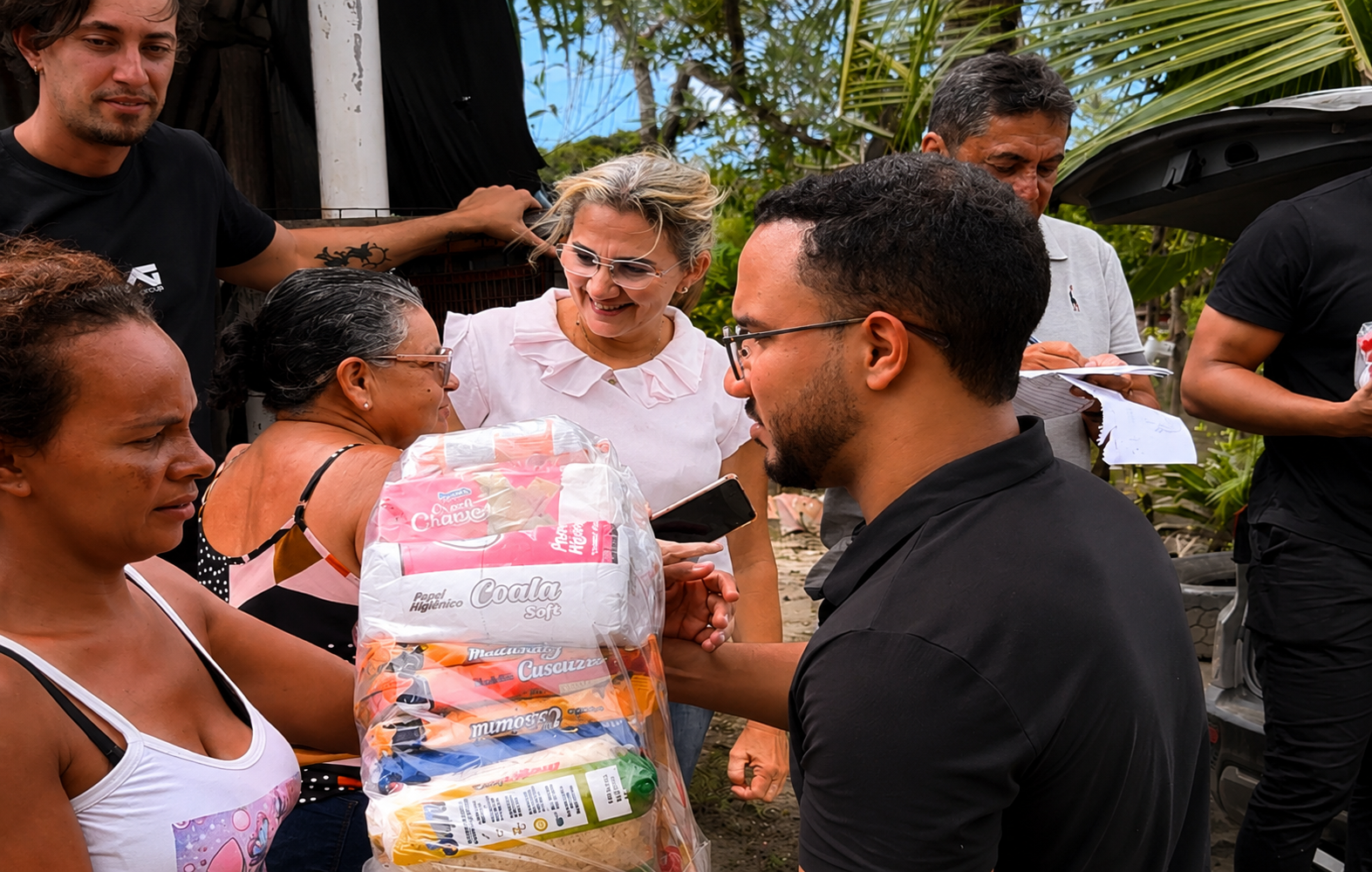 AG Consultoria transforma evento em Campina Grande em ação social e entrega 150 cestas básicas para famílias de Santa Rita e Bayeux